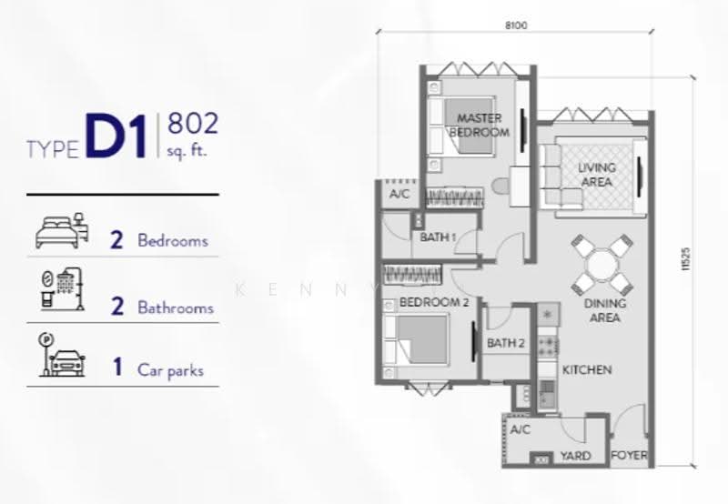 Service Residence for Sale in Kota Semarak - Padang Residences by Kenny YL - iProperty.com.my