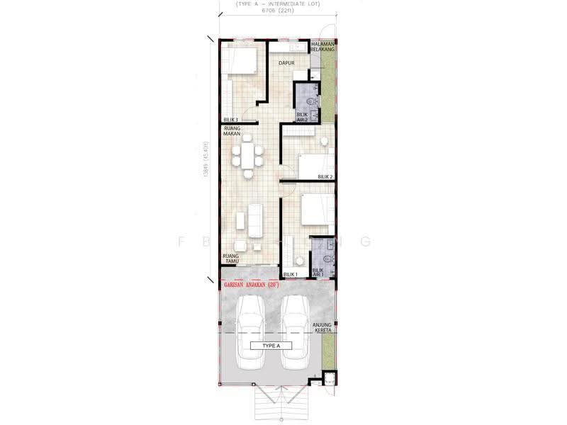 Rumah Teres 1-Tingkat untuk Dijual di Dengkil, Selangor oleh Fb Chong - iProperty.com.my