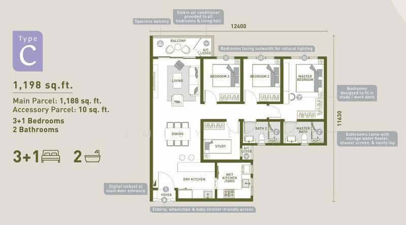 Service Residence for Sale in Sunway Serene 2 by Emily Lee - iProperty.com.my