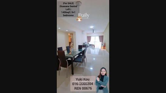 Kondominium untuk Dijual di Suasana Sentral Loft oleh Yuki Kou - iProperty.com.my