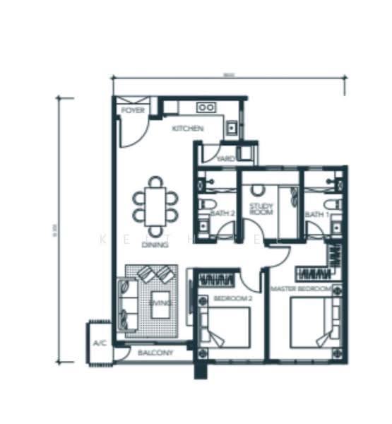 Kediaman Servis untuk Dijual di Sunway Velocity TWO oleh Keith Lee - iProperty.com.my