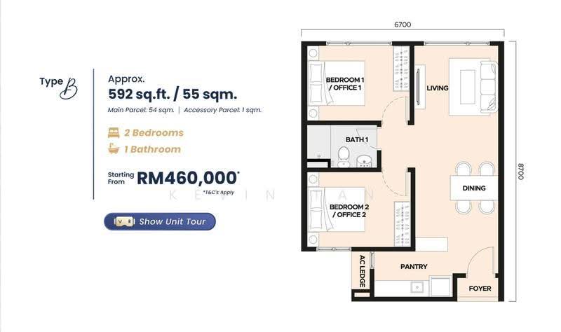 Service Residence for Sale in Sunway Majestic ARA @ JBCC by Kevin Tan - iProperty.com.my