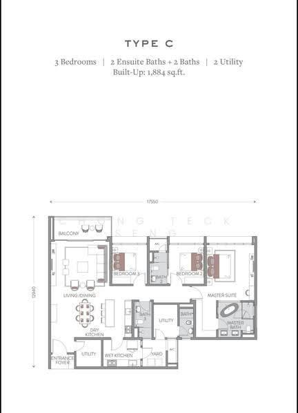 Kediaman Servis untuk Dijual di Jendela Residences oleh Chong Teck Seng - iProperty.com.my