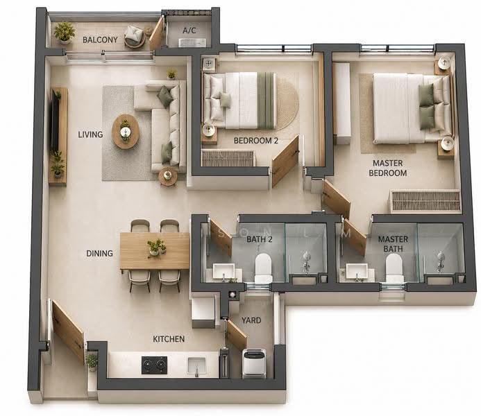 Service Residence for Sale in SouthPlace 2 Residences by Harrison Lim - iProperty.com.my