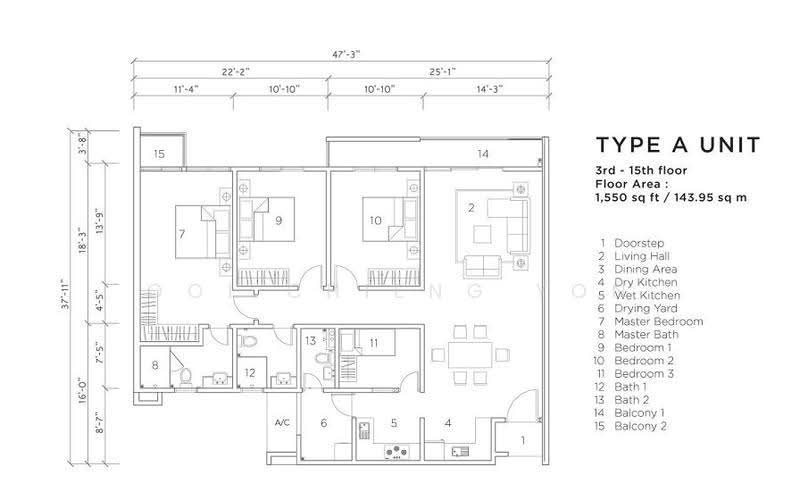 Kondominium untuk Disewa di SeventyNine Residence (79 Residence) oleh Ooi Chieng Yon - iProperty.com.my