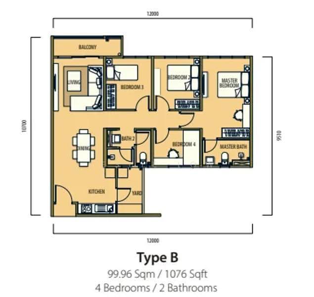 Condominium for Sale in Mori Residences by Leslie Low - iProperty.com.my