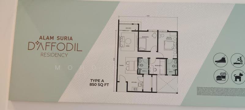 Pangsapuri untuk Dijual di Daffodil Residency oleh Mohd Ghazali - iProperty.com.my