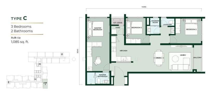 Service Residence for Rent in Edelweiss @ Tropicana Gardens by Jodie Lau - iProperty.com.my