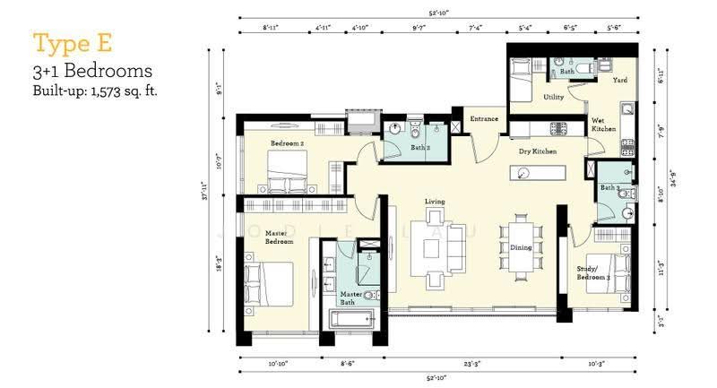 Service Residence for Rent in Arnica @ Tropicana Gardens by Jodie Lau - iProperty.com.my