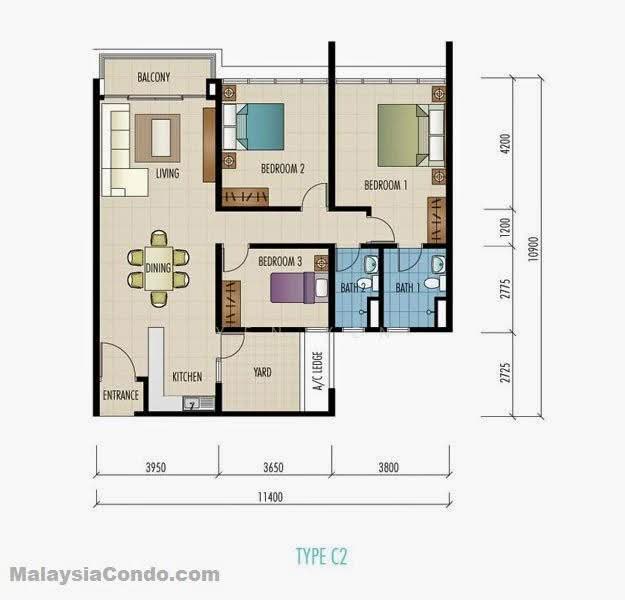 Condominium for Sale in The Z Residence by Yen Yen - iProperty.com.my