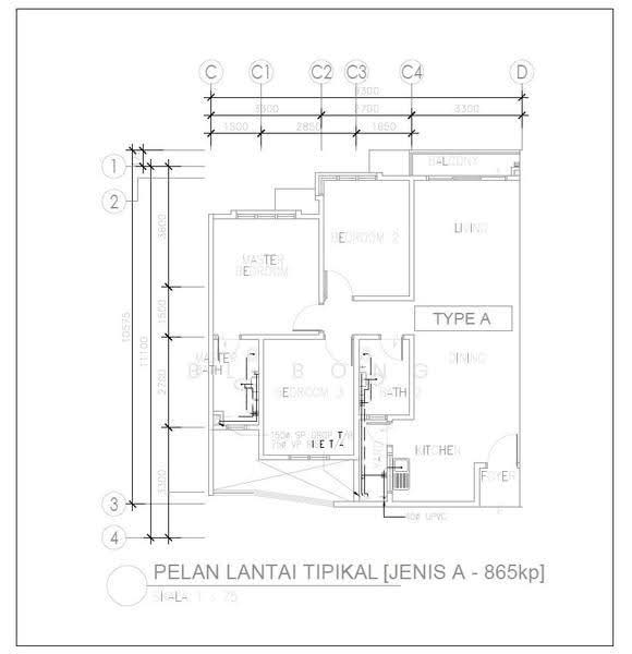 Kondominium untuk Disewa di Seri Serindit Residence oleh BL Bong - iProperty.com.my