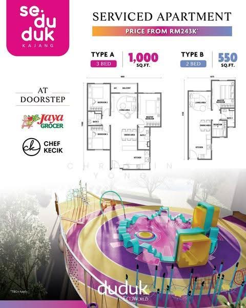 Service Residence for Sale in Se.Duduk D'Kajang by EcoWorld by Christin Yong - iProperty.com.my