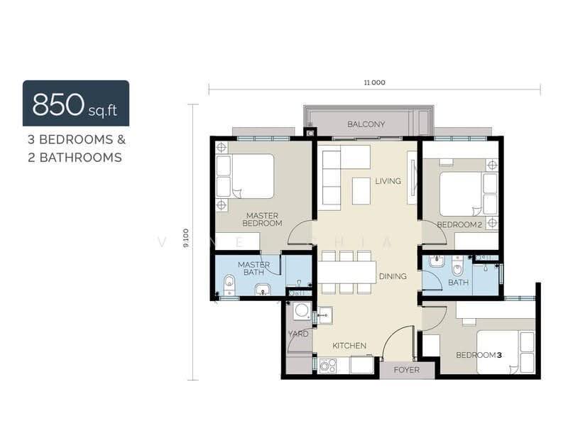 Service Residence for Sale in The WYN Residences by Venes Chia - iProperty.com.my