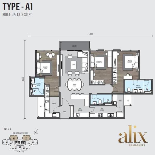 Condominium for Rent in ALIX Residences by Jo Chen - iProperty.com.my