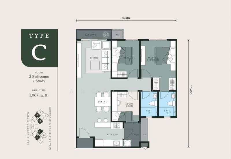 Condominium for Sale in Bukit Bantayan Residences by Angel Lim - iProperty.com.my