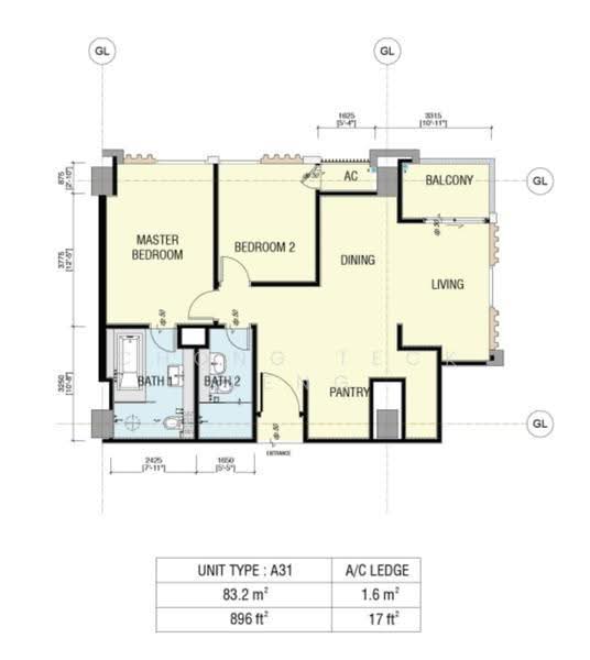 Kediaman Servis untuk Dijual di Arcoris Residences oleh Chong Teck Seng - iProperty.com.my
