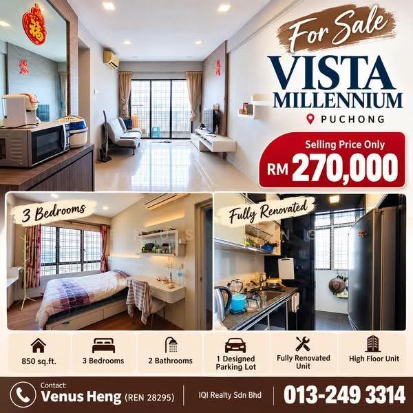 Condominium for Sale in Vista Millennium Condominium by Venus Heng - iProperty.com.my