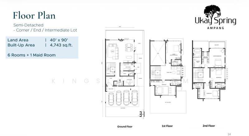 Semi-Detached House for Sale in Ampang, Selangor by Kingsley Tham - iProperty.com.my