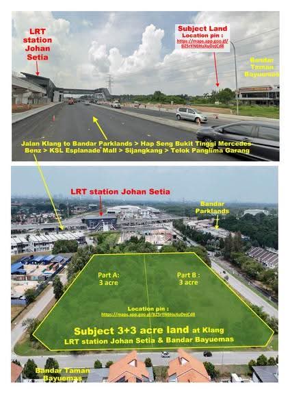 Tanah Komersial untuk Disewa di Taman Johan Setia, Klang oleh BH Tieh - iProperty.com.my