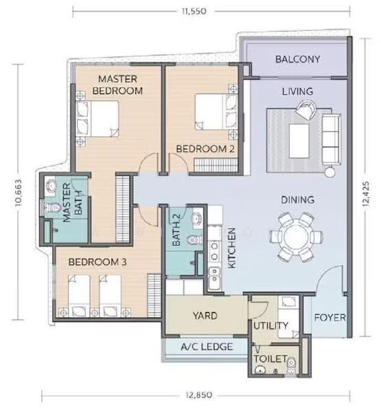 Condominium for Rent in Residensi Sefina Mont Kiara by April How - iProperty.com.my