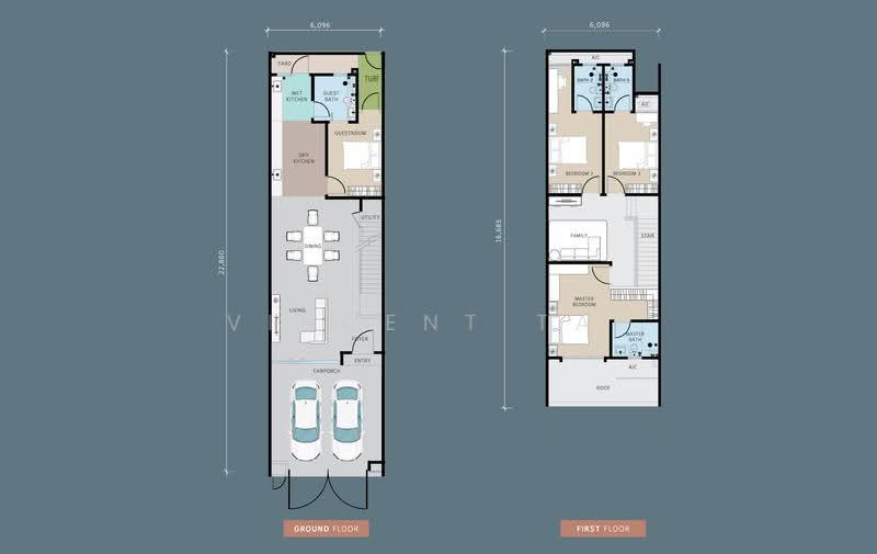 Rumah Teres 2-Tingkat untuk Dijual di 16 Sierra, Puchong oleh Vincent Tai - iProperty.com.my