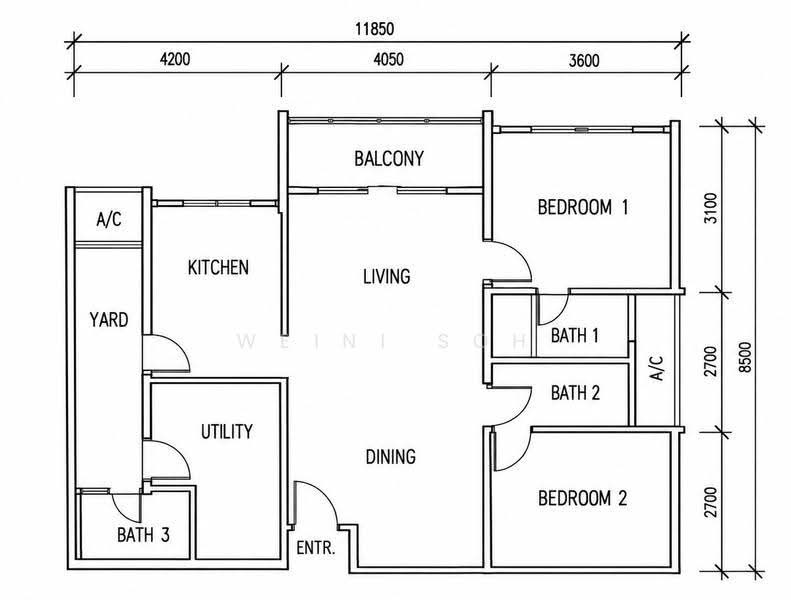 Kediaman Servis untuk Dijual di SkyVille 8 @ Benteng 8 oleh Weini Soh - iProperty.com.my