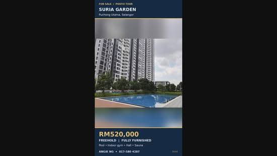 Service Residence for Sale in Suria Garden by Angie Ng - iProperty.com.my
