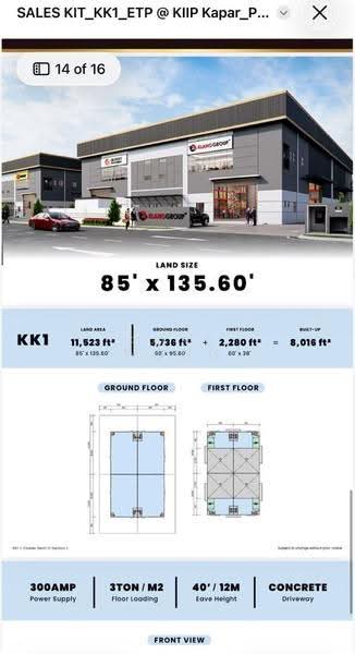 Factory for Rent in Taman Kapar Permai, Kapar by Rose Wong - iProperty.com.my