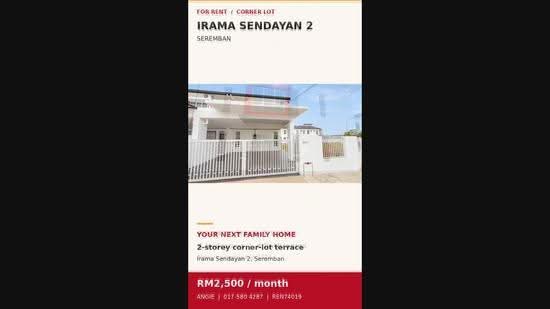 2-storey Terraced House for Rent in Seremban, Negeri Sembilan by Angie Ng - iProperty.com.my