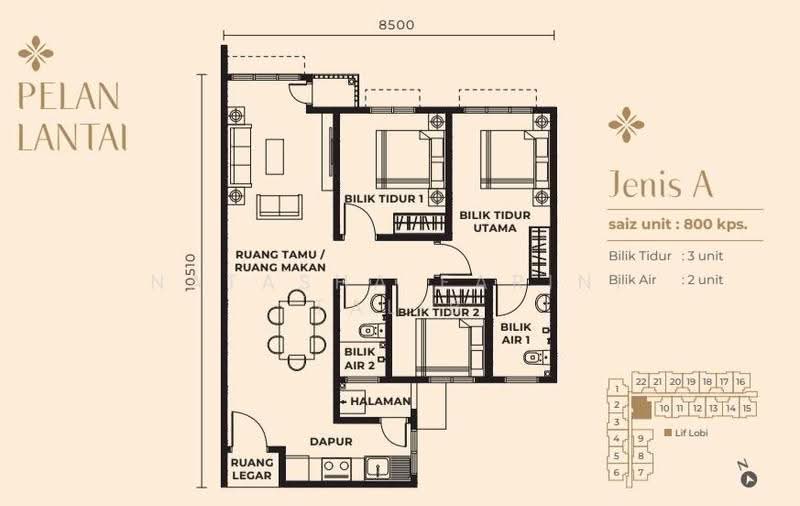 Apartment for Sale in Residensi Madani Serunai by Natasha Farini Talib - iProperty.com.my