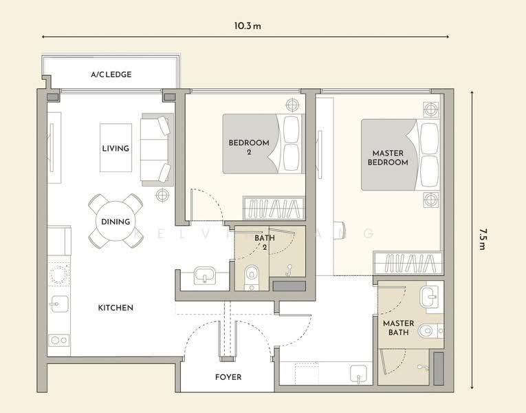 Kediaman Servis untuk Dijual di Skyline Embassy oleh Kelvin Pang - iProperty.com.my
