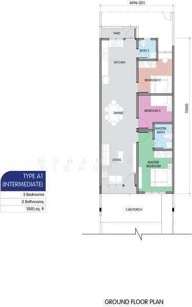 Rumah Teres 1-Tingkat untuk Dijual di Gambang, Pahang oleh Muhammad Ridhuan Jaafar - iProperty.com.my
