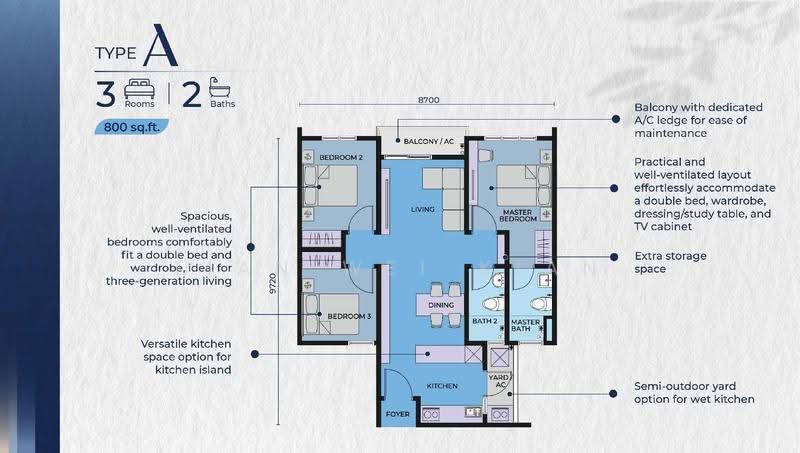 Apartment for Sale in M Aria by Lian Wei Kian - iProperty.com.my