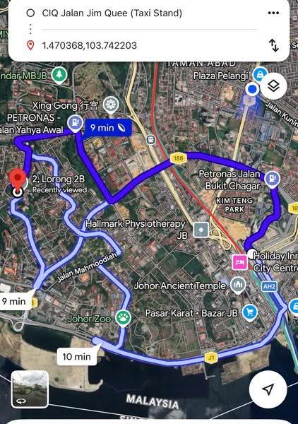 Semi-Detached House for Rent in Taman Nong Chik, Johor Bahru by Genieve - iProperty.com.my