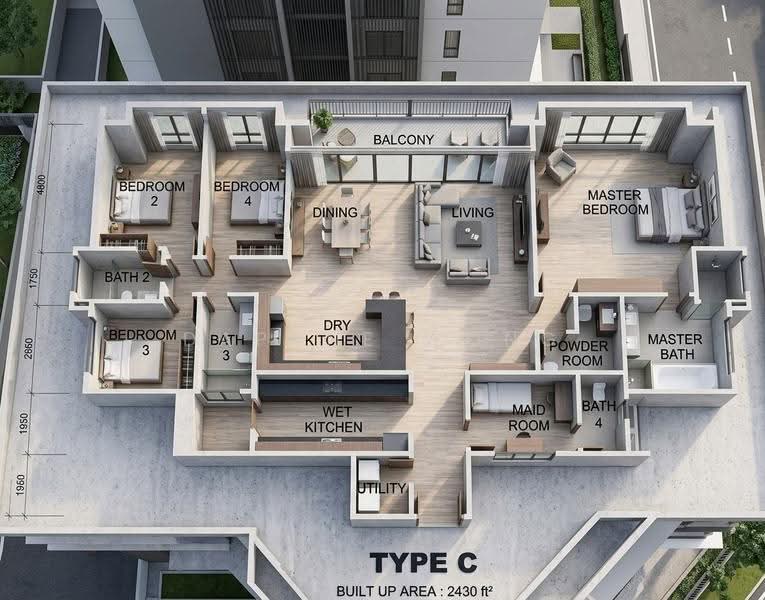 Condominium for Sale in 288 Residences @ Kuchai Lama by Daphne Wong - iProperty.com.my