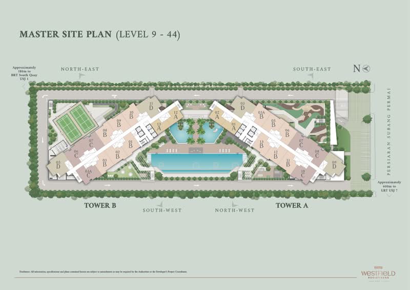 Service Residence for Sale in SCP Westfield Residences @ USJ 1 by SCP Property - iProperty.com.my
