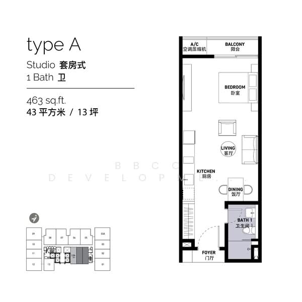 Service Residence untuk Dijual di SWNK Houze @ BBCC oleh BBCC Development Sdn Bhd - iProperty.com.my