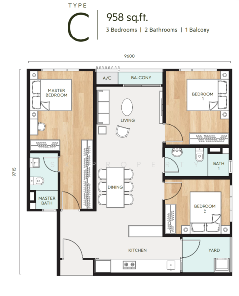 Service Residence for Sale in Bayu @ Mori Park by Mori Park Sdn Bhd - iProperty.com.my