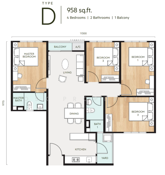 Service Residence for Sale in Bayu @ Mori Park by Mori Park Sdn Bhd - iProperty.com.my