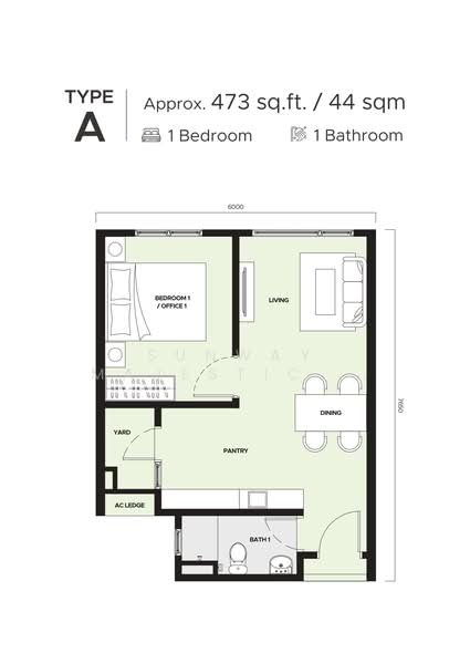 Service Residence for Sale in ARA @ Sunway Majestic by Sunway Majestic Sdn. Bhd. - iProperty.com.my