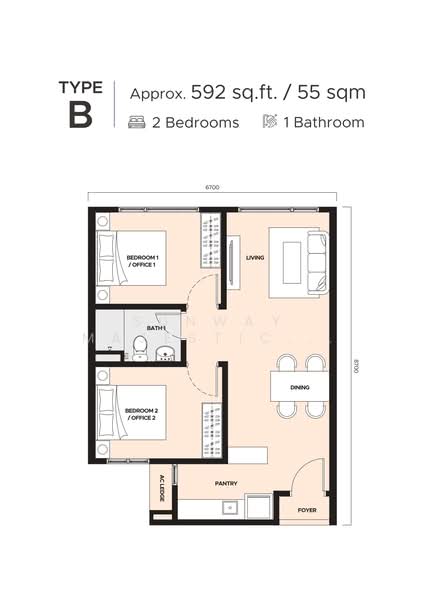 Service Residence for Sale in ARA @ Sunway Majestic by Sunway Majestic Sdn. Bhd. - iProperty.com.my