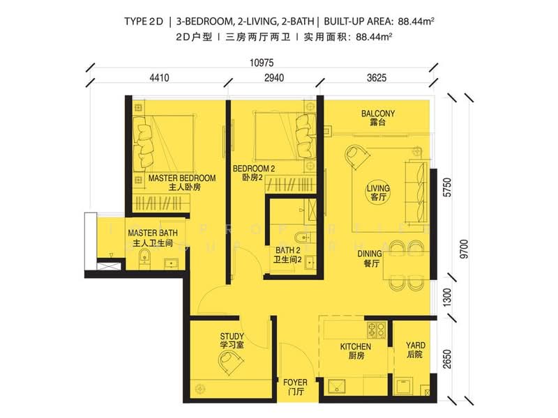 Kediaman Servis untuk Dijual di Wave @ Marina Cove oleh IOI Properties Group Berhad - iProperty.com.my