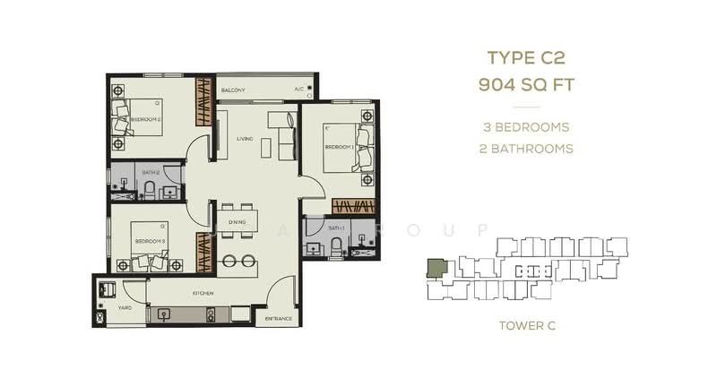 Service Residence for Sale in Bamboo Hills Residences by UOA Group - iProperty.com.my