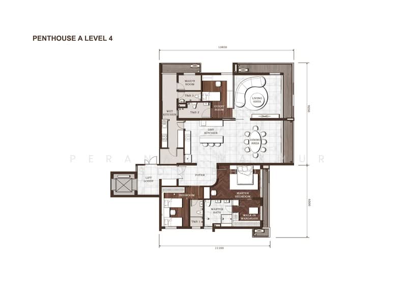 Condominium untuk Dijual di George Y. Residence oleh Peranan Makmur Sdn Bhd - iProperty.com.my