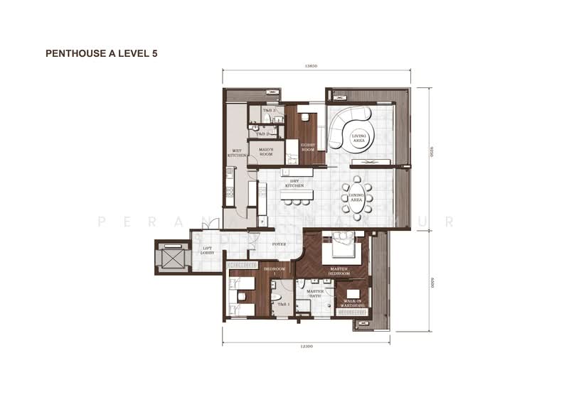Condominium untuk Dijual di George Y. Residence oleh Peranan Makmur Sdn Bhd - iProperty.com.my