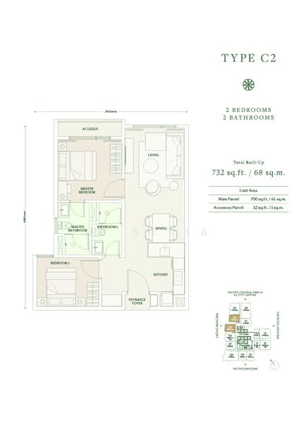 Service Residence untuk Dijual di Parkside Residences @ Setia Federal Hill oleh SP Setia - iProperty.com.my