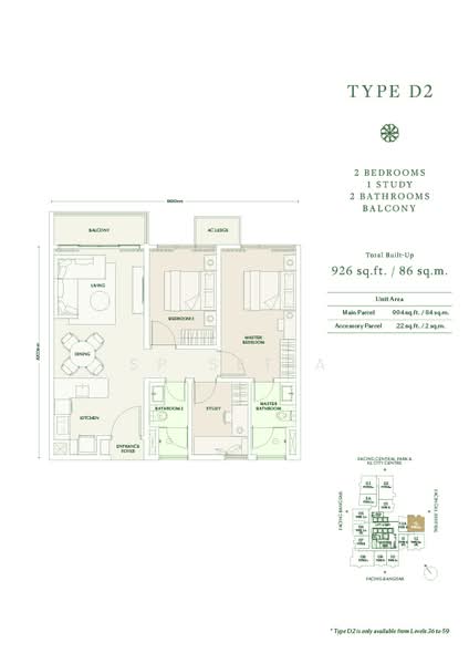 Service Residence untuk Dijual di Parkside Residences @ Setia Federal Hill oleh SP Setia - iProperty.com.my