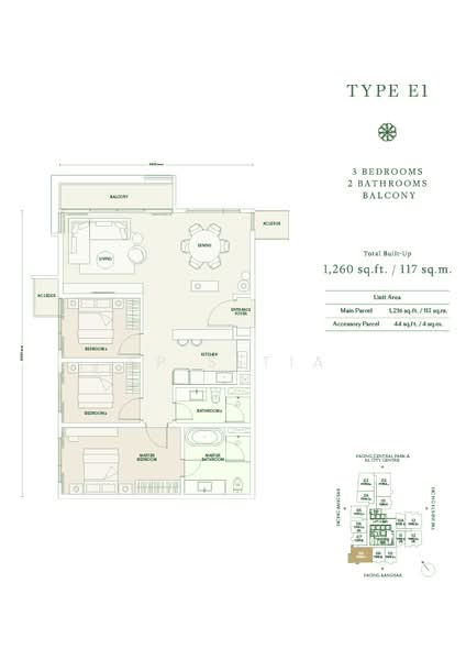 Service Residence untuk Dijual di Parkside Residences @ Setia Federal Hill oleh SP Setia - iProperty.com.my