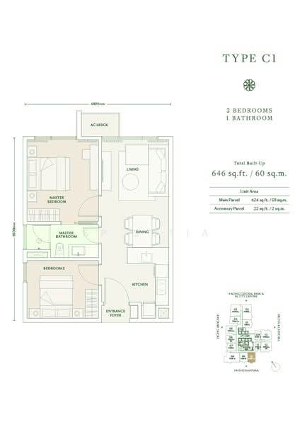 Service Residence untuk Dijual di Parkside Residences @ Setia Federal Hill oleh SP Setia - iProperty.com.my