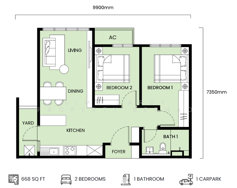 Service Residence for Sale in Putra Heights : Serasi Residences by Sime Darby Property Berhad - iProperty.com.my